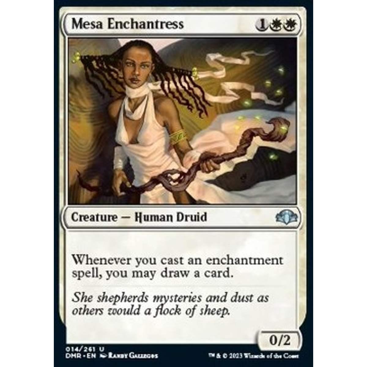 Mesa Enchantress - Mesa Enchantress - [DMR][NM] [Foil]