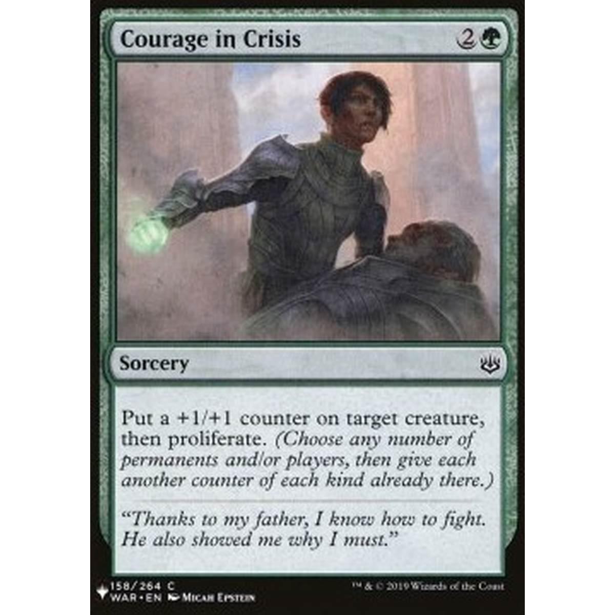 Courage in Crisis - Courage in Crisis - [ZNL][NM]