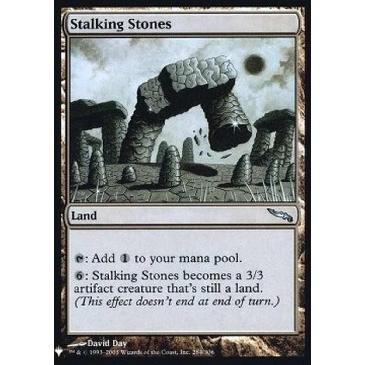 Stalking Stones - Stalking Stones - [MYS][NM] [Foil]