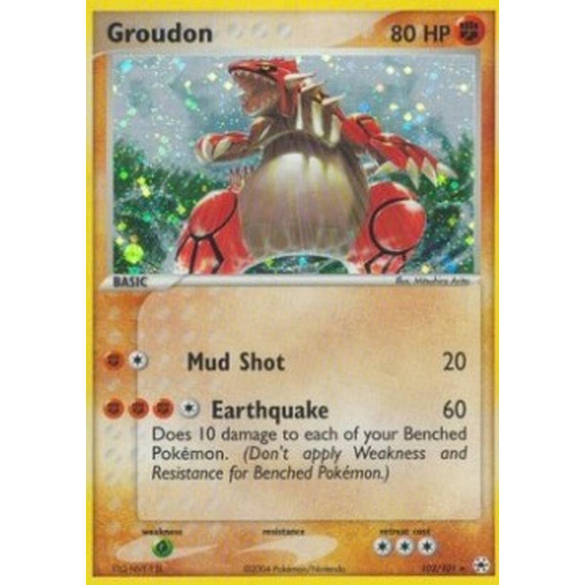 Groudon  - Groudon  - [HL][EX]