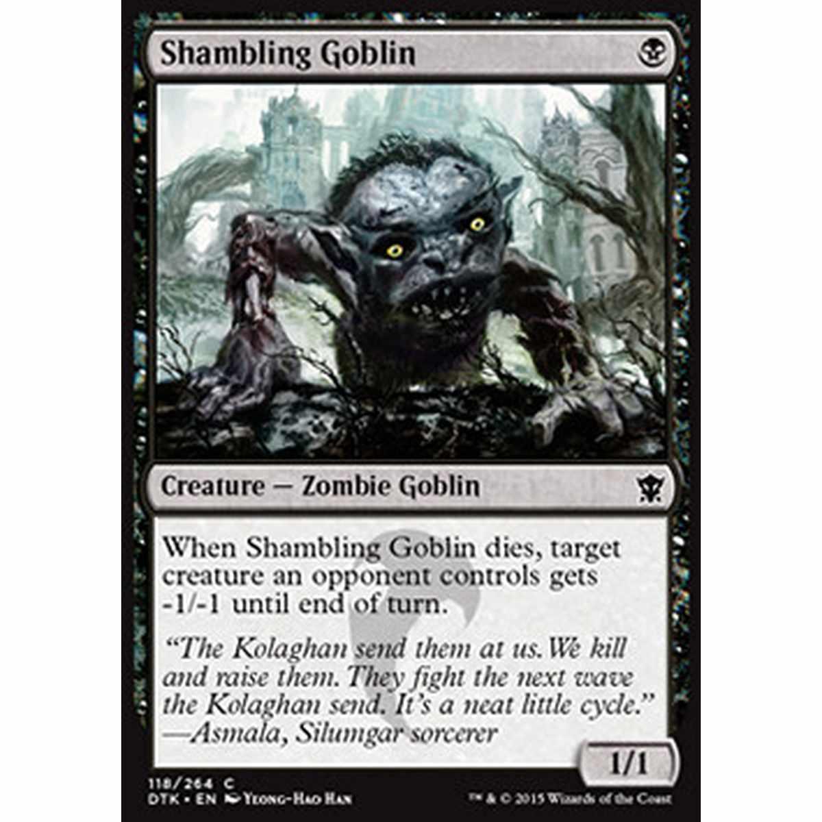 Shambling Goblin - Goblin Barcollante - [DTK] [NM]