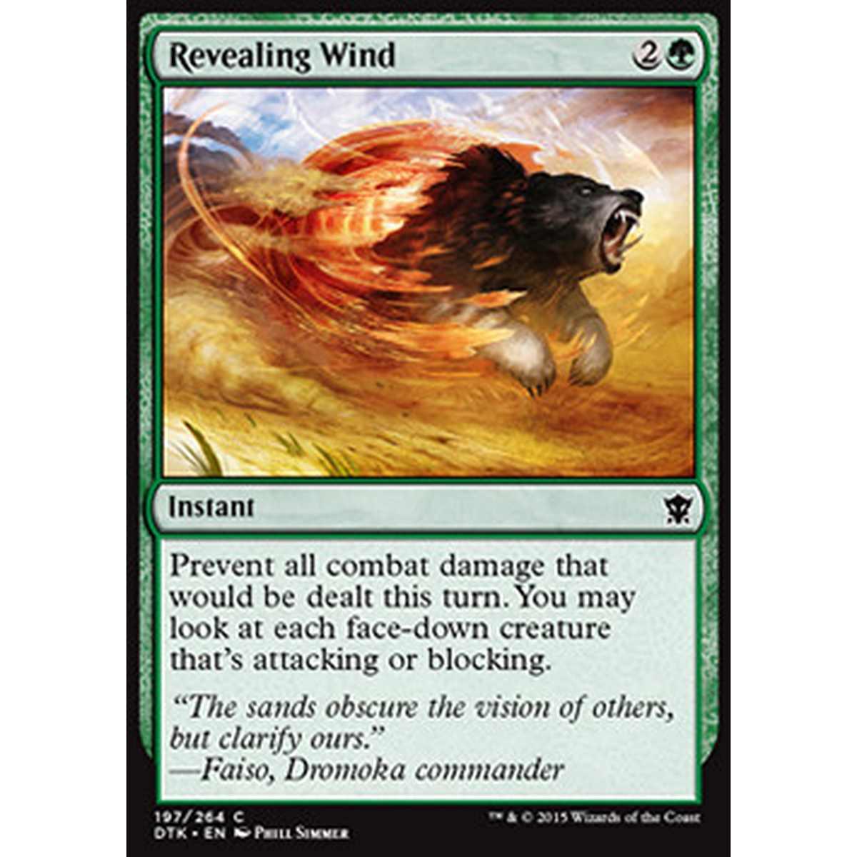Revealing Wind - Vento della Rivelazione - [DTK] [NM]