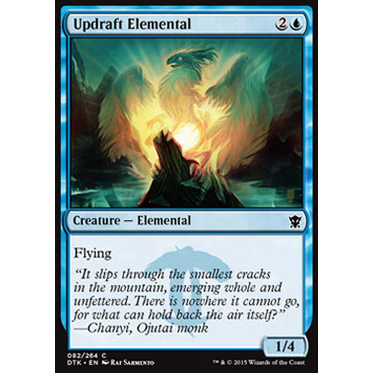 Updraft Elemental - Elementale dell'Ascendenza - [DTK] [NM]