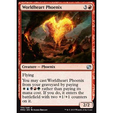 Worldheart Phoenix - Worldheart Phoenix - [MM2][EX] [Foil]