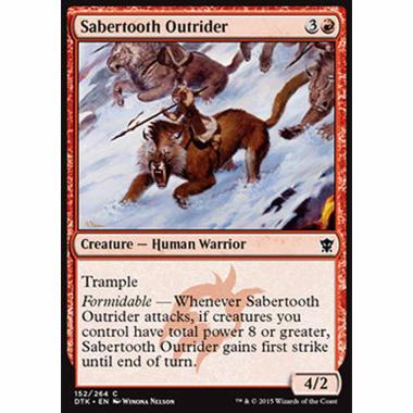 Sabertooth Outrider - Battipista della Denti a Sciabola - [DTK] [NM]