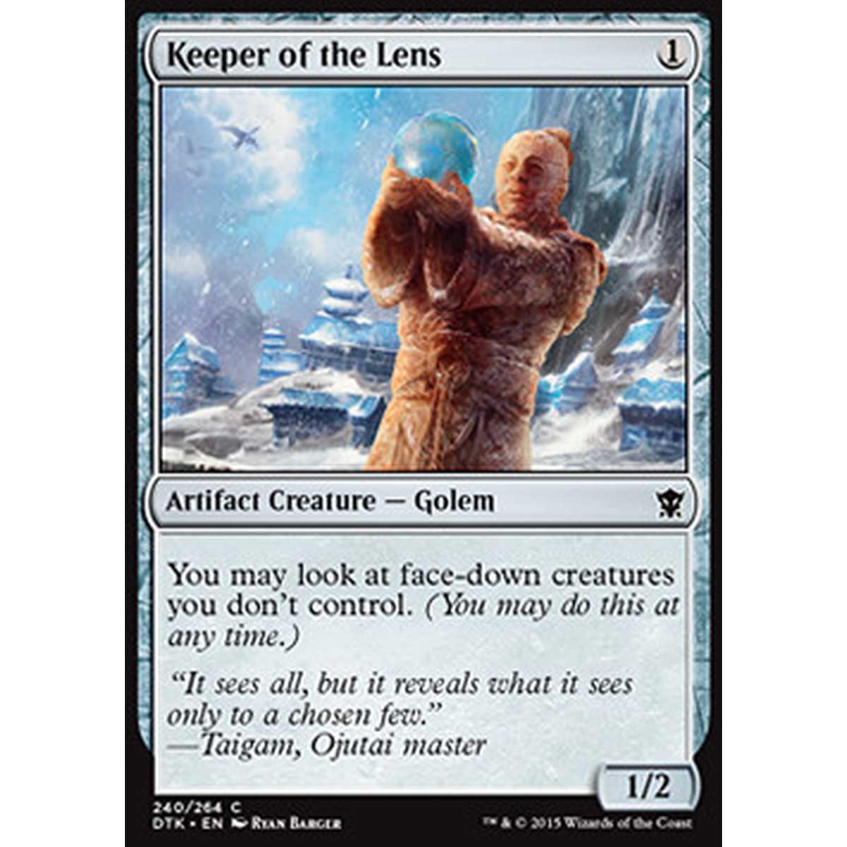 Keeper of the Lens - Custode della Lente - [DTK] [NM]