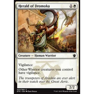 Herald of Dromoka - Messaggero di Dromoka - [DTK] [NM]