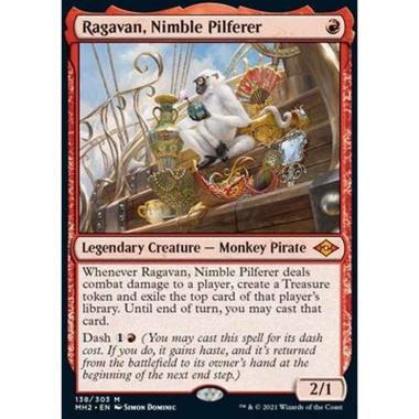Ragavan, Nimble Pilferer - Ragavan, Nimble Pilferer - [MH2][LP]