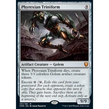 Phyrexian Triniform - Phyrexianische Triniform - [CMR][NM]