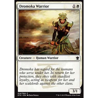 Dromoka Warrior - Guerriera Dromoka - [DTK] [NM]