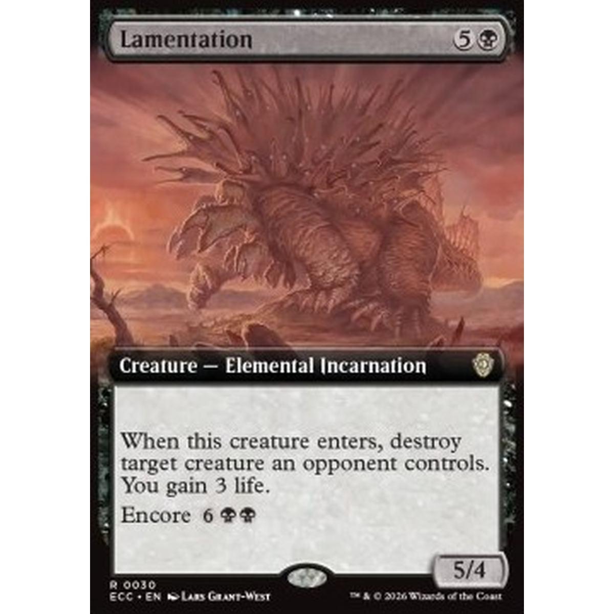 Lamentation - Lamentation - [XECC][NM]