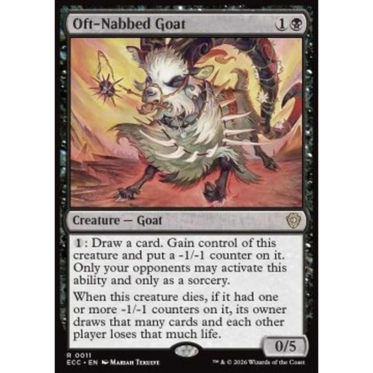 Oft-Nabbed Goat - Oft-Nabbed Goat - [ECC][NM]