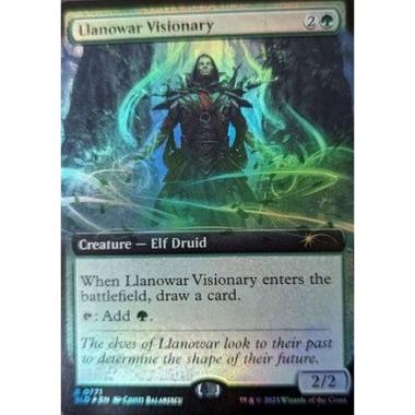 Llanowar Visionary - Llanowar Visionary - [SLD][NM] [Foil]