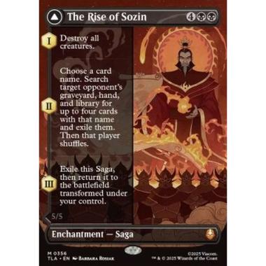 The Rise of Sozin // Fire Lord Sozin - L'Ascesa di Sozin // Signore del Fuoco Sozin - [XTLA][NM]