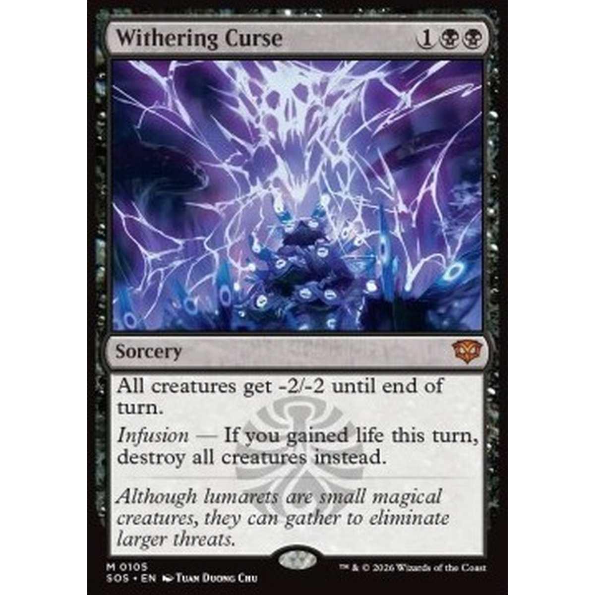 Withering Curse - Withering Curse - [SOS][NM] [Foil]