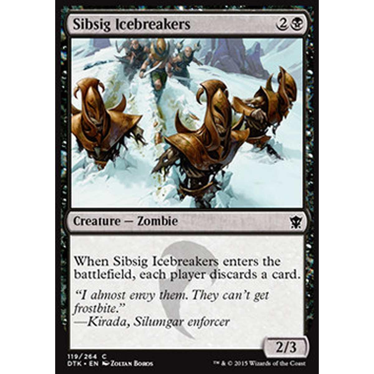 Sibsig Icebreakers - Spaccaghiaccio Sibsig - [DTK] [NM]