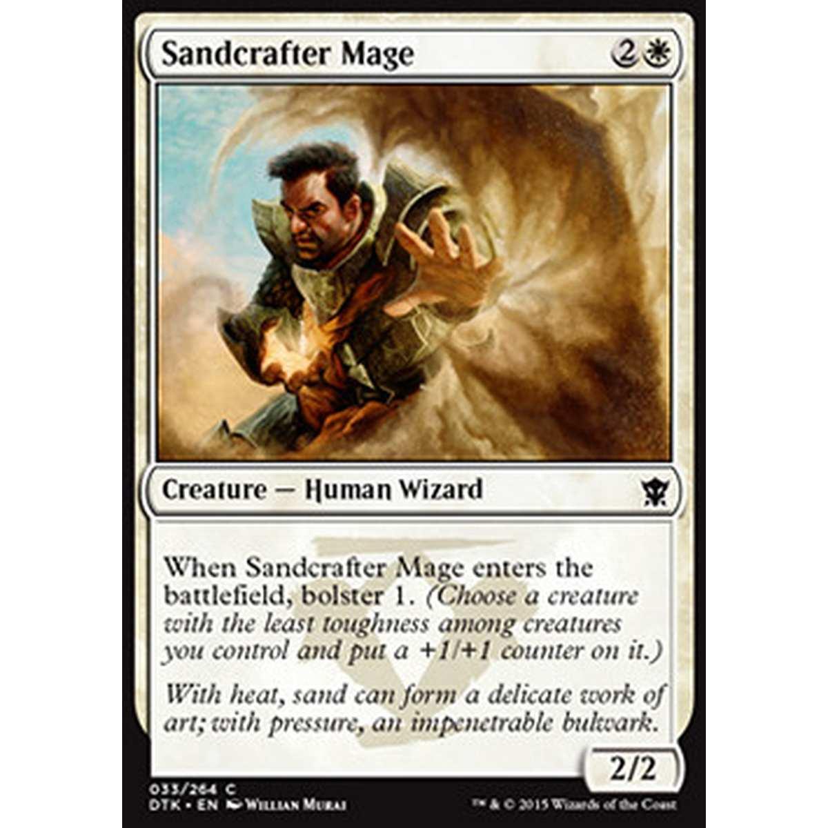 Sandcrafter Mage - Mago Plasmasabbia - [DTK] [NM]
