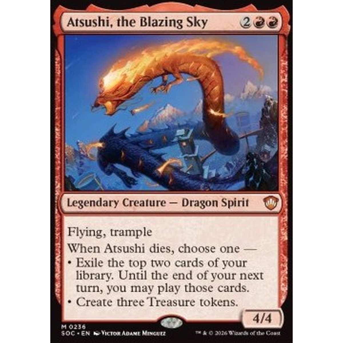 Atsushi, the Blazing Sky - Atsushi, the Blazing Sky - [SOC][NM]