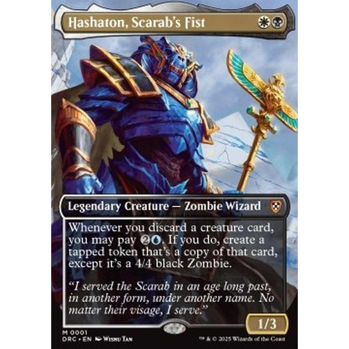 Hashaton, Scarab's Fist - Hashaton, Scarab's Fist - [DRC][NM]