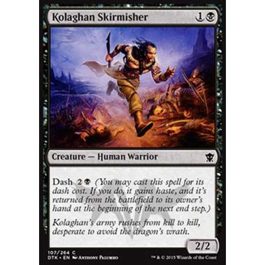 Kolaghan Skirmisher - Esploratore Kolaghan - [DTK] [NM]