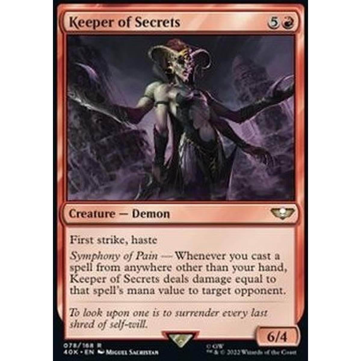 Keeper of Secrets - Keeper of Secrets - [40K][NM]