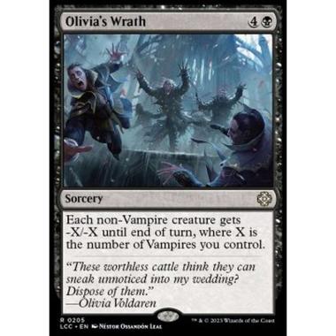 Olivia's Wrath - Ira di Olivia - [LCC][NM]