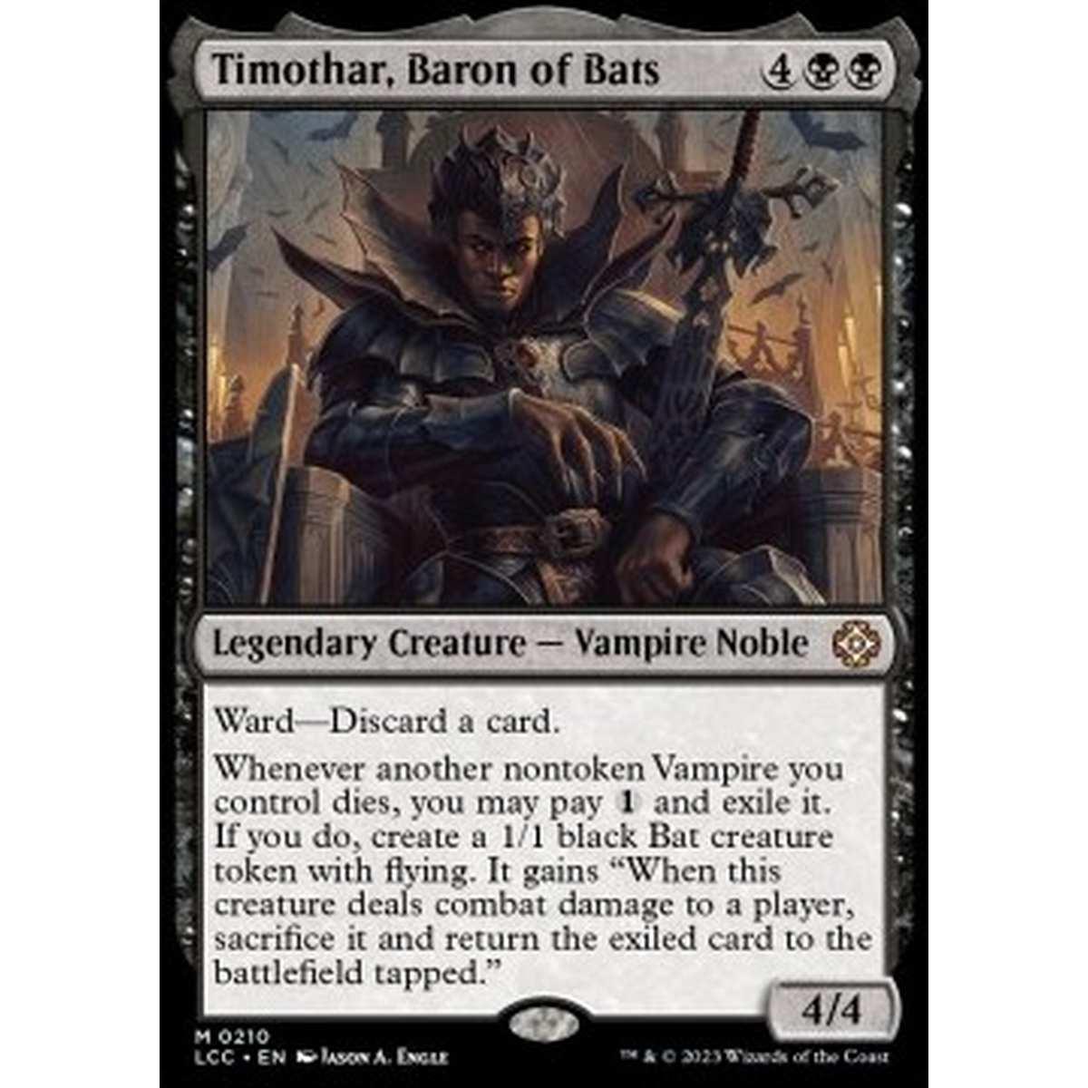 Timothar, Baron of Bats - Timothar, Barone dei Pipistrelli - [LCC][NM]