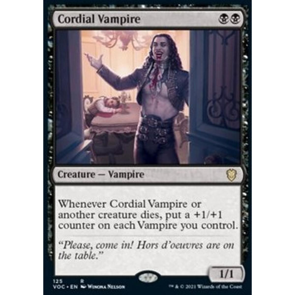 Cordial Vampire - Vampiro Cordiale - [VOC][NM]