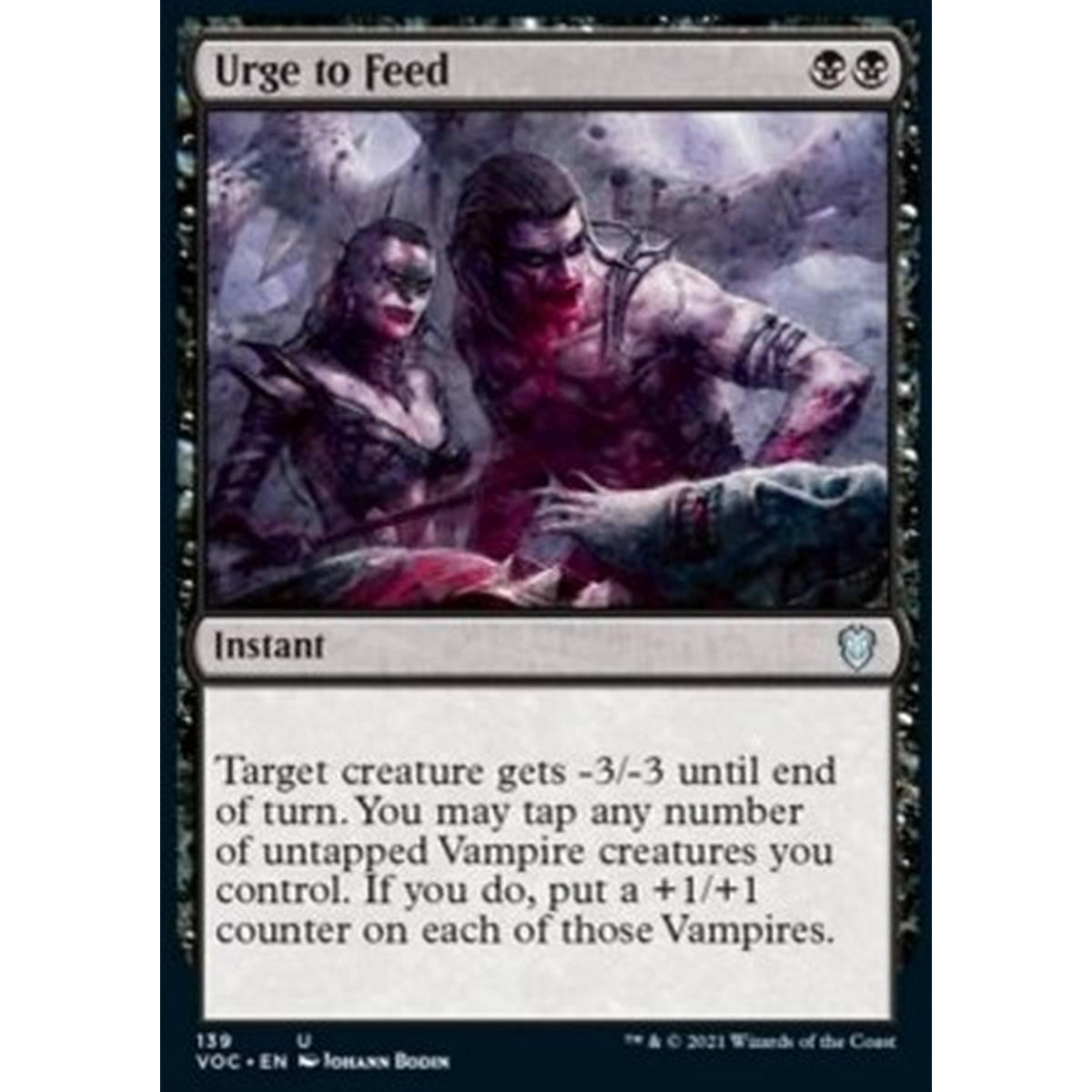 Urge to Feed - Impulso a Nutrirsi - [VOC][NM]