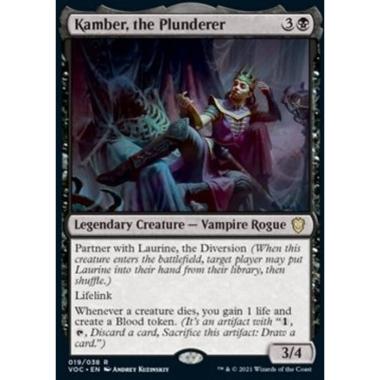 Kamber, the Plunderer (V.1) - Kamber, la Saccheggiatrice (V.1) - [VOC][NM]