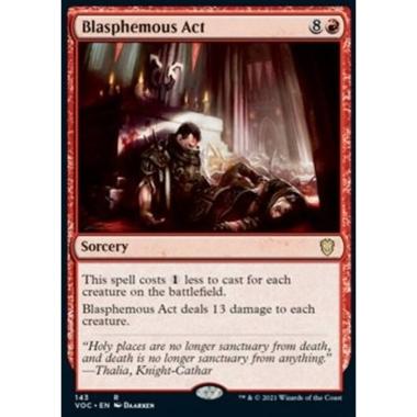 Blasphemous Act - Atto Blasfemo - [VOC][NM]