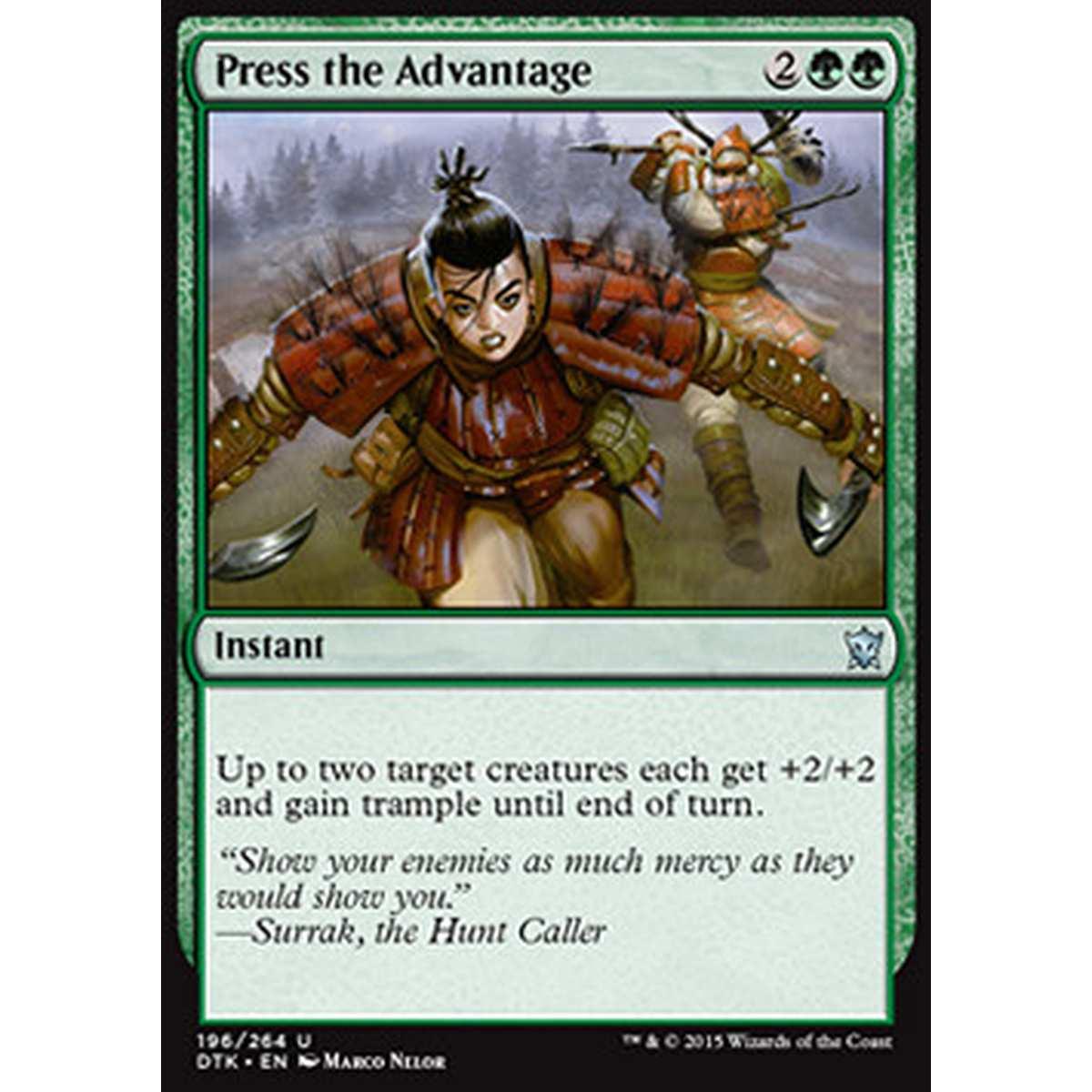 Press the Advantage - Approfittare del Vantaggio - [DTK] [NM]
