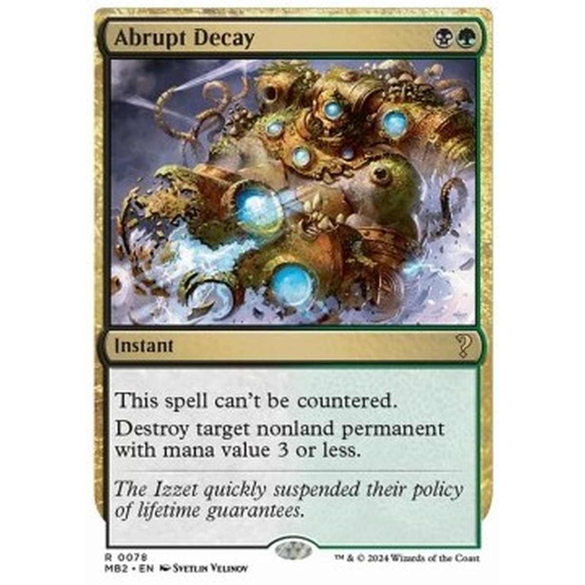 Abrupt Decay - Abrupt Decay - [MB2][NM]