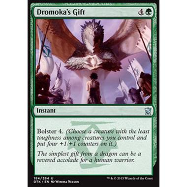 Dromoka's Gift - Dono di Dromoka - [DTK] [NM]