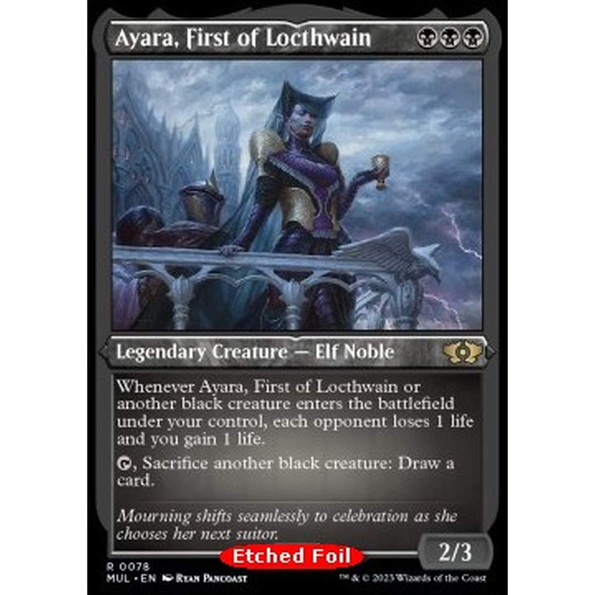 Ayara, First of Locthwain (V.2) - Ayara, First of Locthwain (V.2) - [MUL][NM] [Foil]