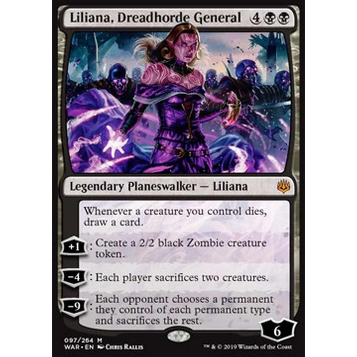 Liliana, Dreadhorde General - Liliana, Generale dell'Orda Atroce - [WAR][EX]