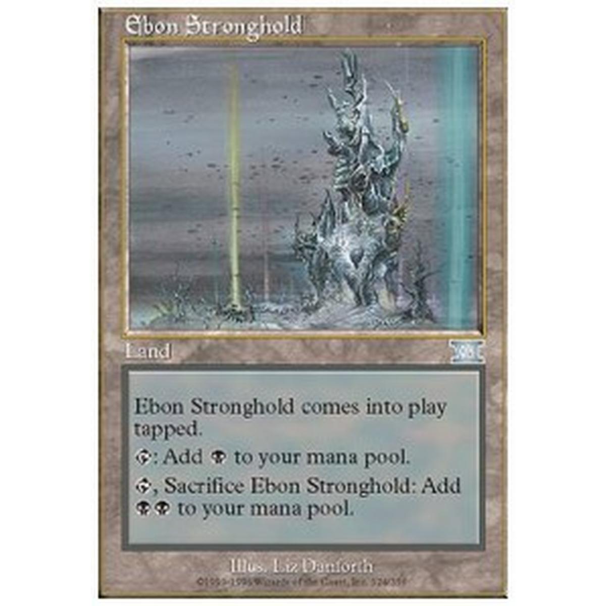 Ebon Stronghold - Roccaforte d'Ebano - [6ED][GD]