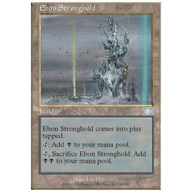 Ebon Stronghold - Roccaforte d'Ebano - [6ED][GD]