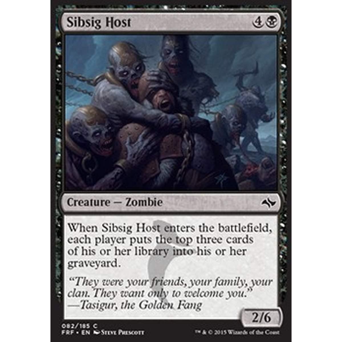 Sibsig Host - Masnada Sibsig - [FRF] [NM]