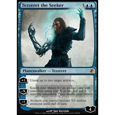 Tezzeret the Seeker - Tezzeret the Seeker - [DDF][EX] [Foil]