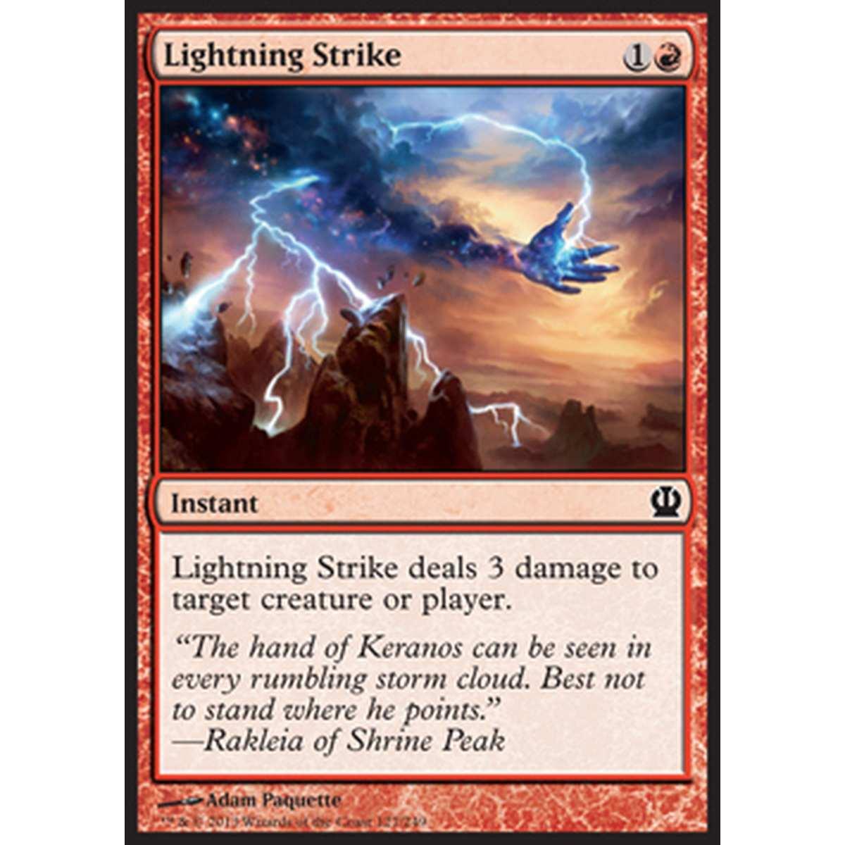 Lightning Strike - Frappe foudroyante - [THS][EX] [Foil]