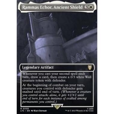 Rammas Echor, Ancient Shield (V.1) - Rammas Echor, Ancient Shield (V.1) - [LTRH][NM] [Foil]