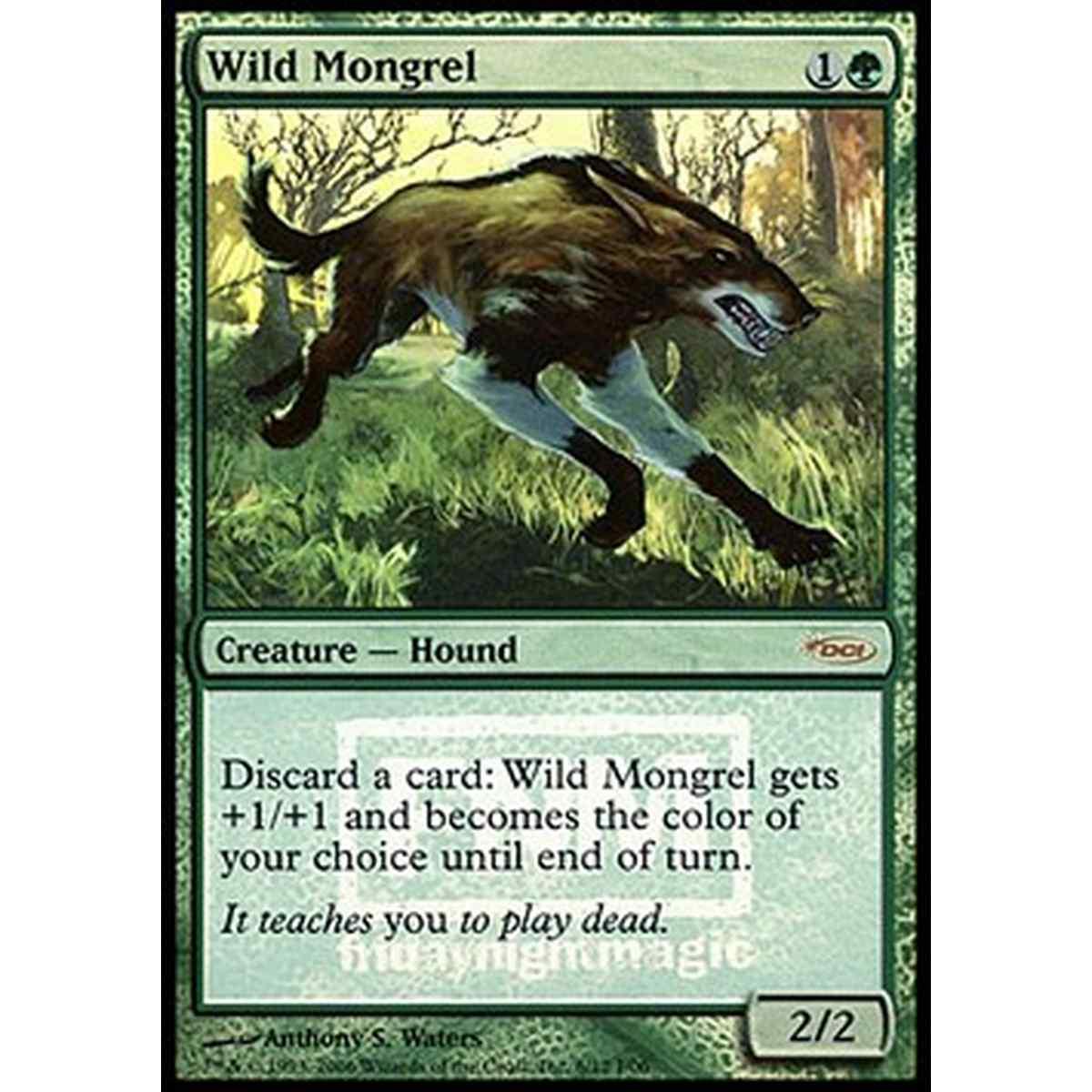 Wild Mongrel - Wild Mongrel - [FNM][GD] [Foil]