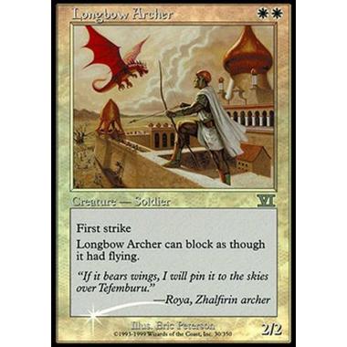 Longbow Archer - Longbow Archer - [FNM][GD] [Foil]