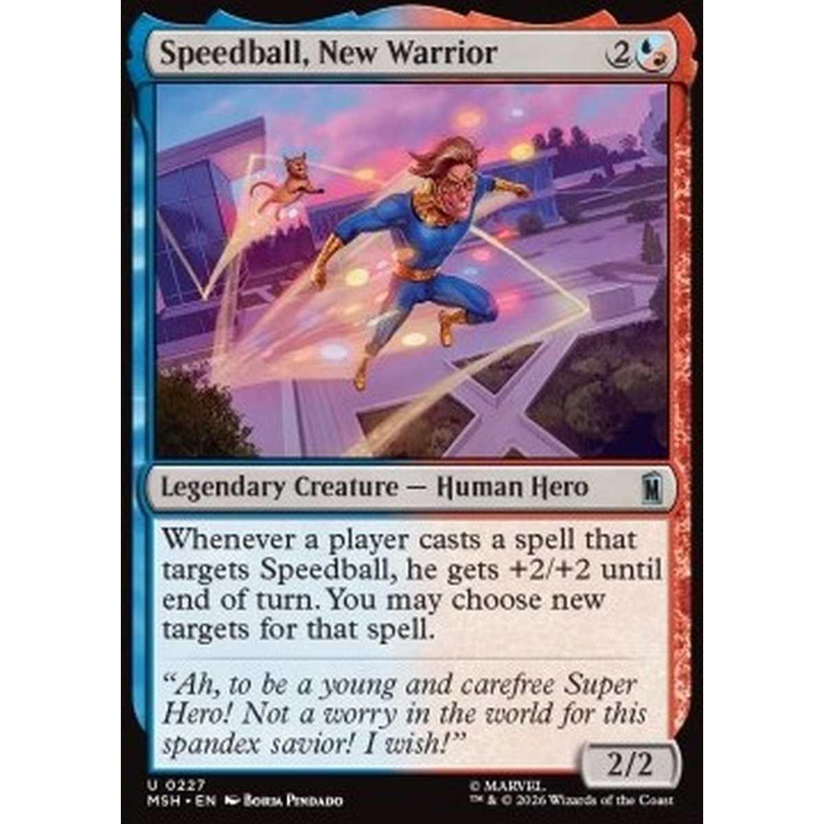 Speedball, New Warrior - Speedball, New Warrior - [MSH][NM]