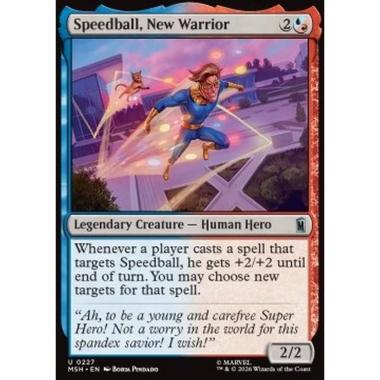 Speedball, New Warrior - Speedball, New Warrior - [MSH][NM]