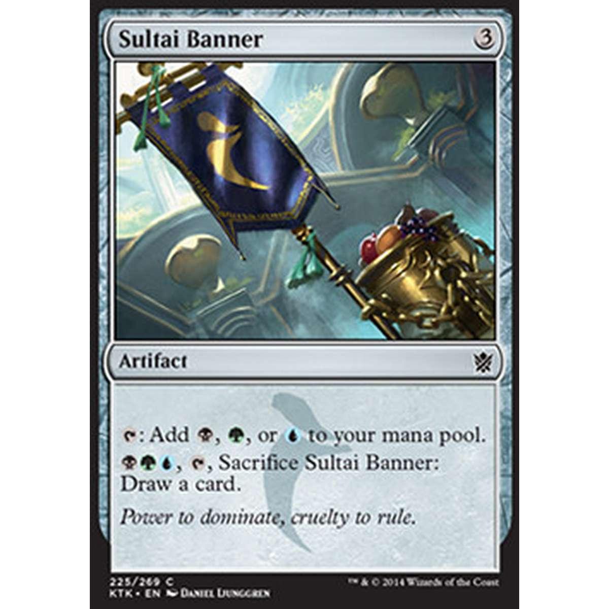 Sultai Banner - Stendardo Sultai - [KTK] [NM]