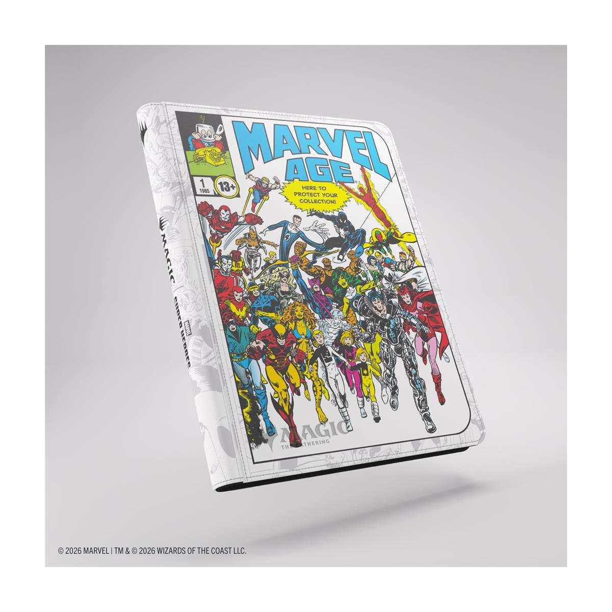 Raccoglitore Binder Album Zip-Up 9 Tasche - Magic Marvel Age