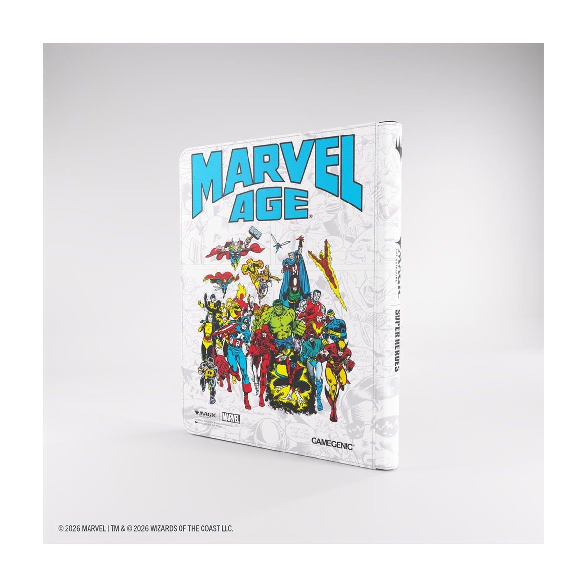 Raccoglitore Binder Album Zip-Up 9 Tasche - Magic Marvel Age