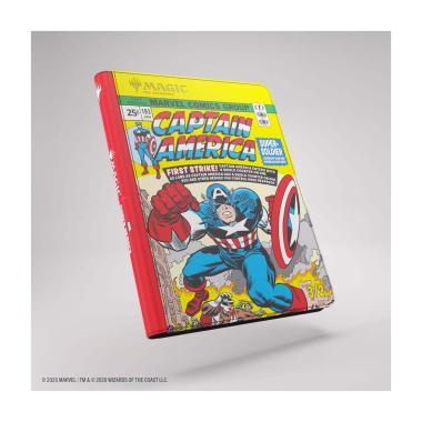 Raccoglitore Binder Album Zip-Up 9 Tasche - Magic Capitan America / Black Panther